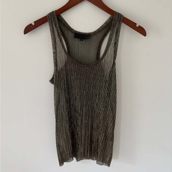 Nili Lotan Valentina Tank in Gold — Size XS - Picture 1 of 7